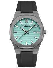 SPECTRA Analog Silicon Watch - Cadet Blue Gun Metal