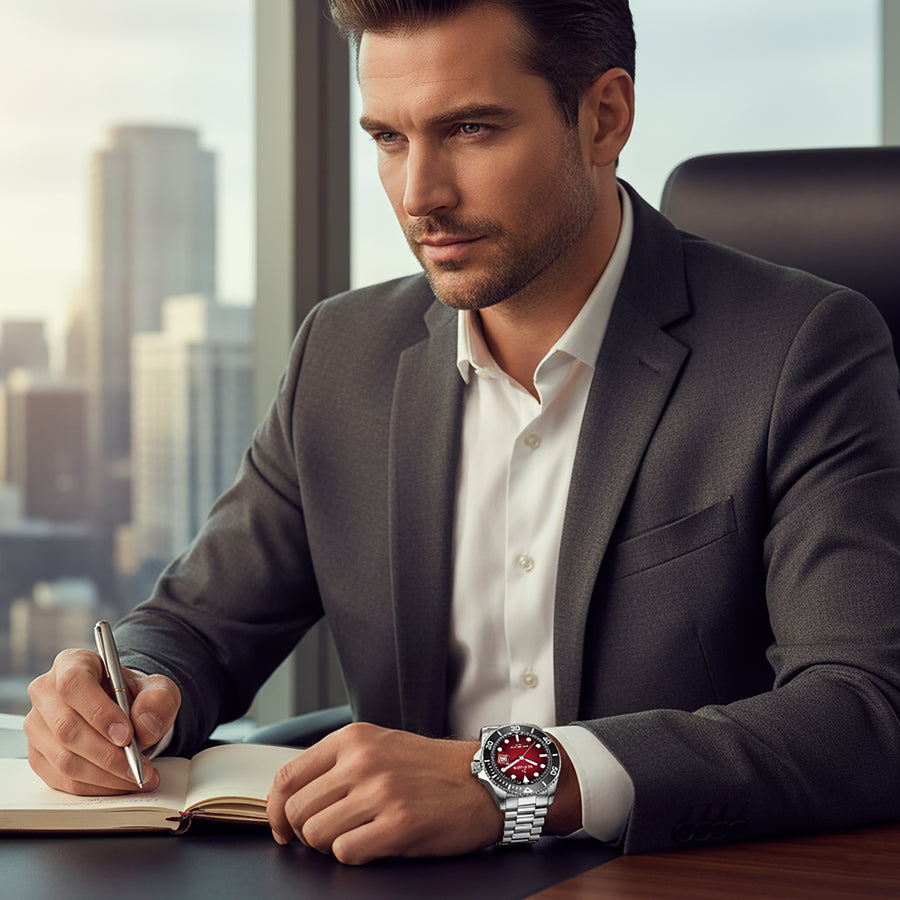 LUMINA Analog Maroon