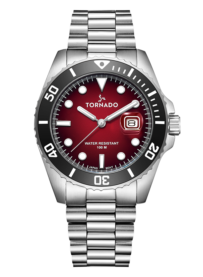 Buy LUMINA Analog Watch - Maroon Silver, Online Watch india | Tornado  watches - Tornado Store India