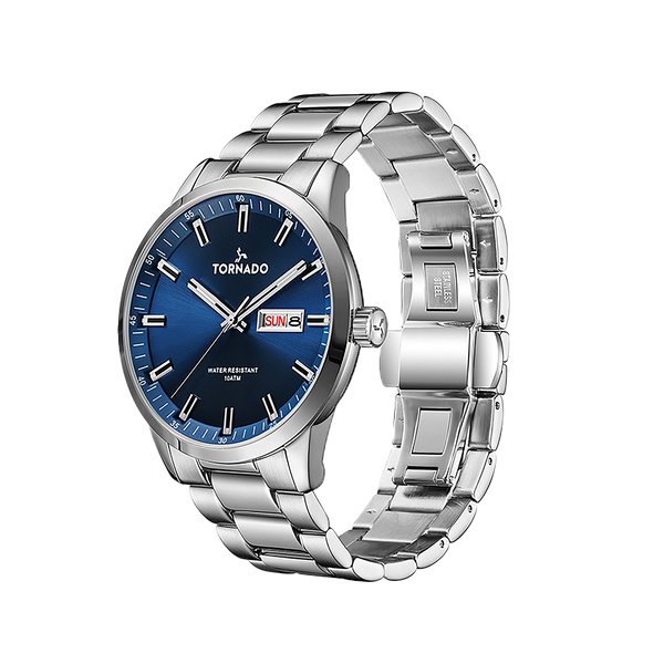 SPECTRA Analog Blue Silver