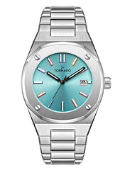 AURORA Twilight Analog Light Tiffany Blue Watch