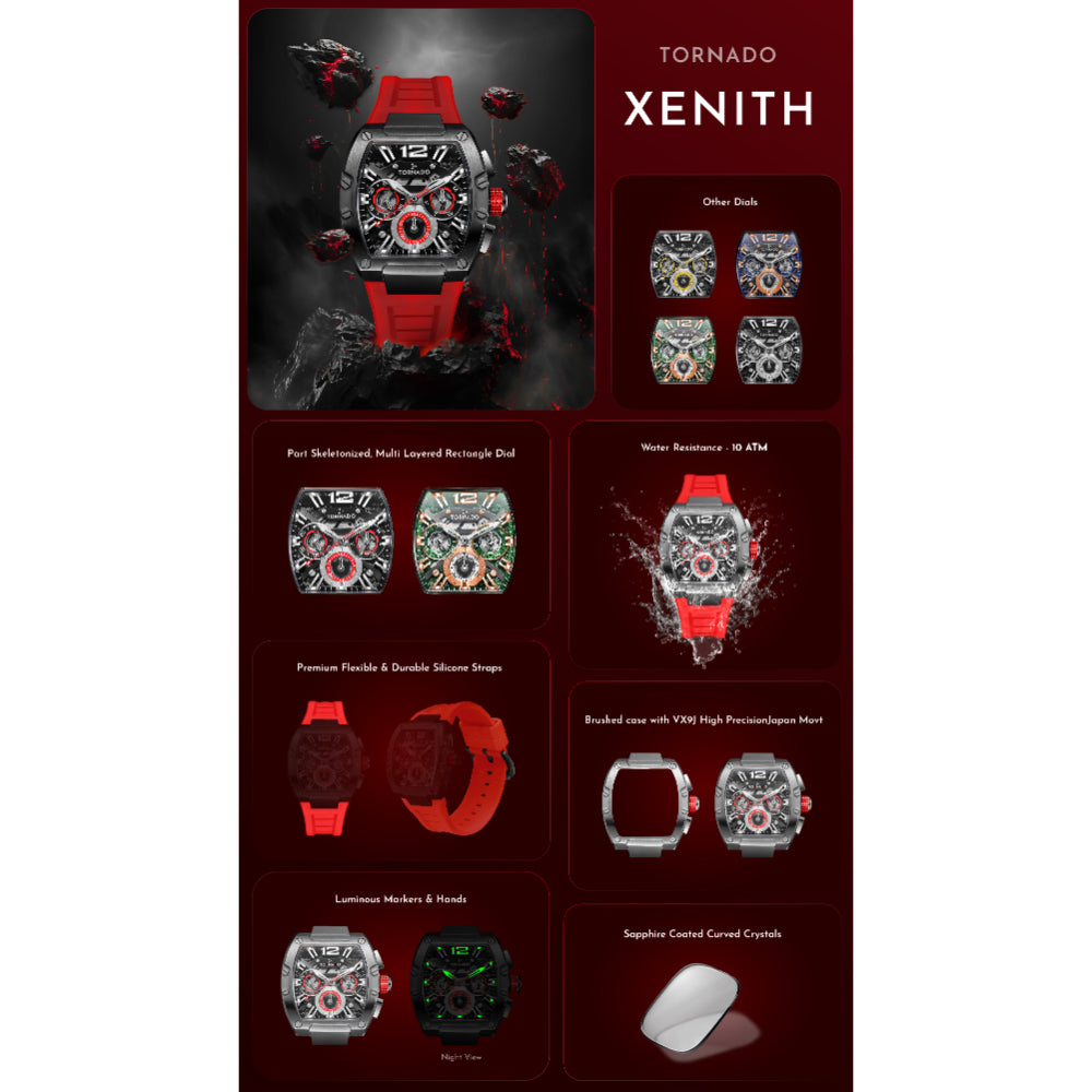 コレクション alwaysSunshineCO Shop Watches for Men, Xenith Multi Function Watch Online India