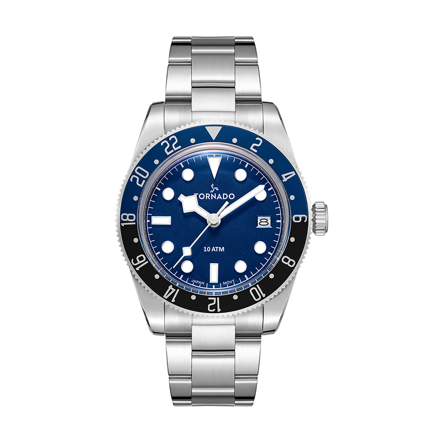 LUMINA DATE JUST Analog Blue