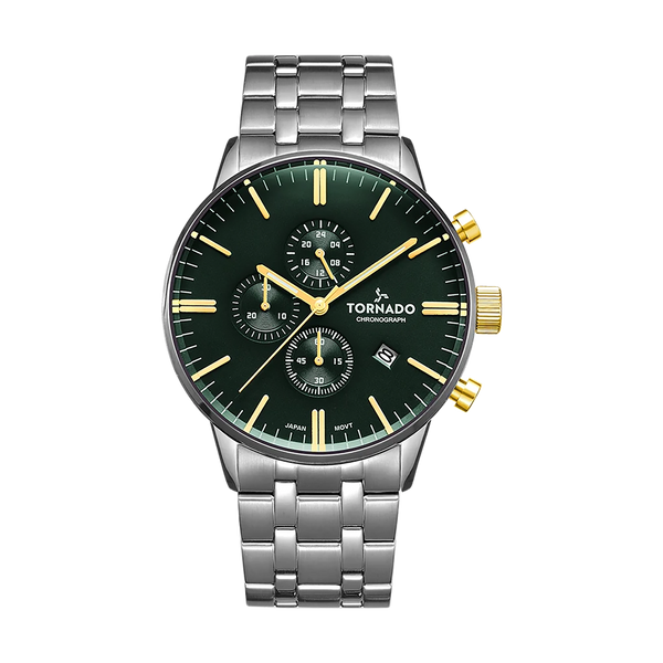CELESTIA ELITE Chronograph Silver Green