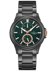 CLASSIC Multi Function Watch - Green Gun Metal