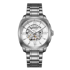 TORNADO AUTONOVA Men's Automatic White Dial Watch - T7316-XBXW